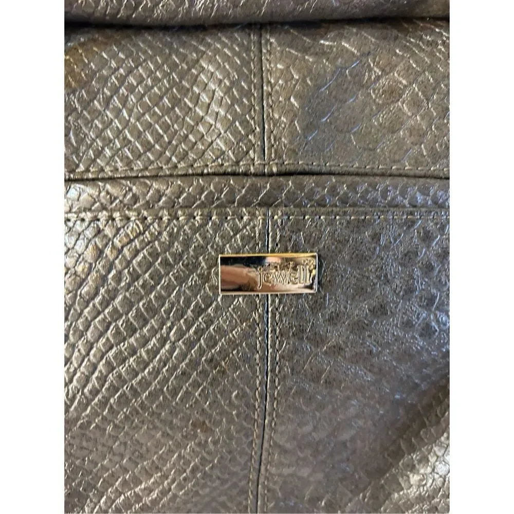 Jewell Thirty one satchel gray pebble 16